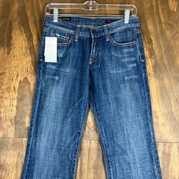 Citizens Of Humanity Womens Jeans Blue Kelly 001 Low Waist Bootcut Stretch 27 - Picture 2 of 12